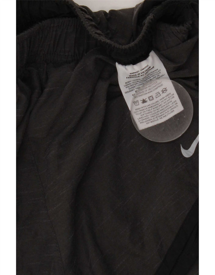 Nike Womens Sport Shorts UK 8 Small Grey Colourblock Polyester