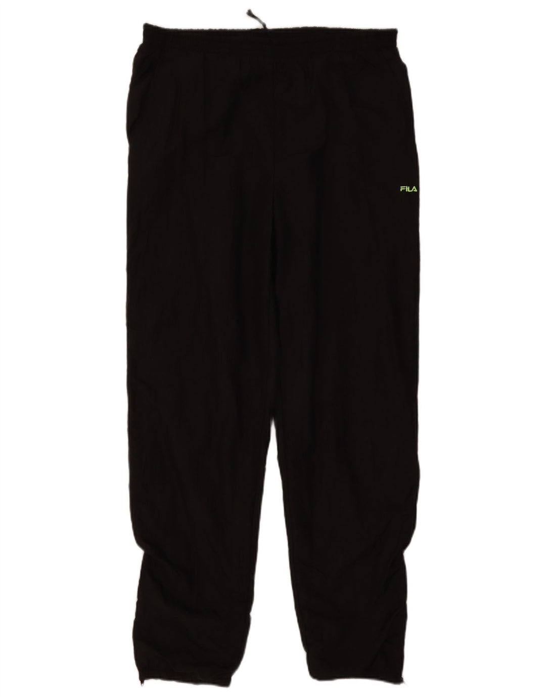 Fila Womens Tracksuit Trousers Joggers US 10 Large  Black Polyamide