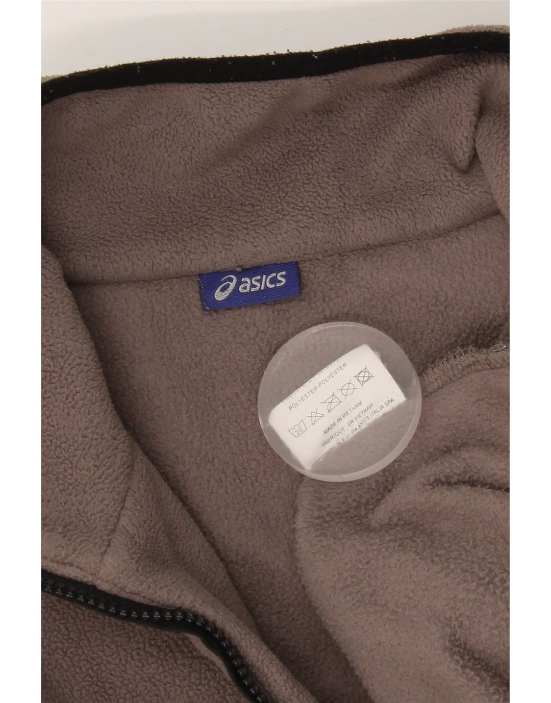 Asics Mens Fleece Jumper Medium Brown Polyester