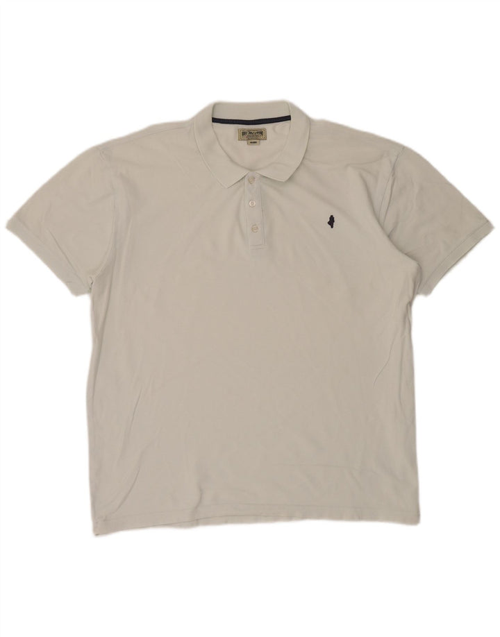 MARLBORO CLASSICS Mens Polo Shirt 4XL White