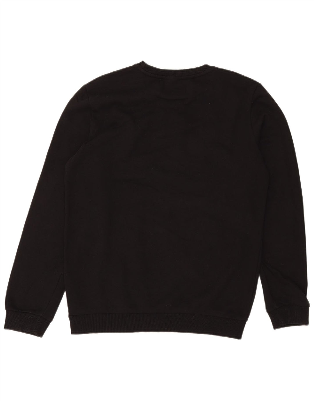 Puma Mens Graphic Sweatshirt Jumper Small Black Cotton