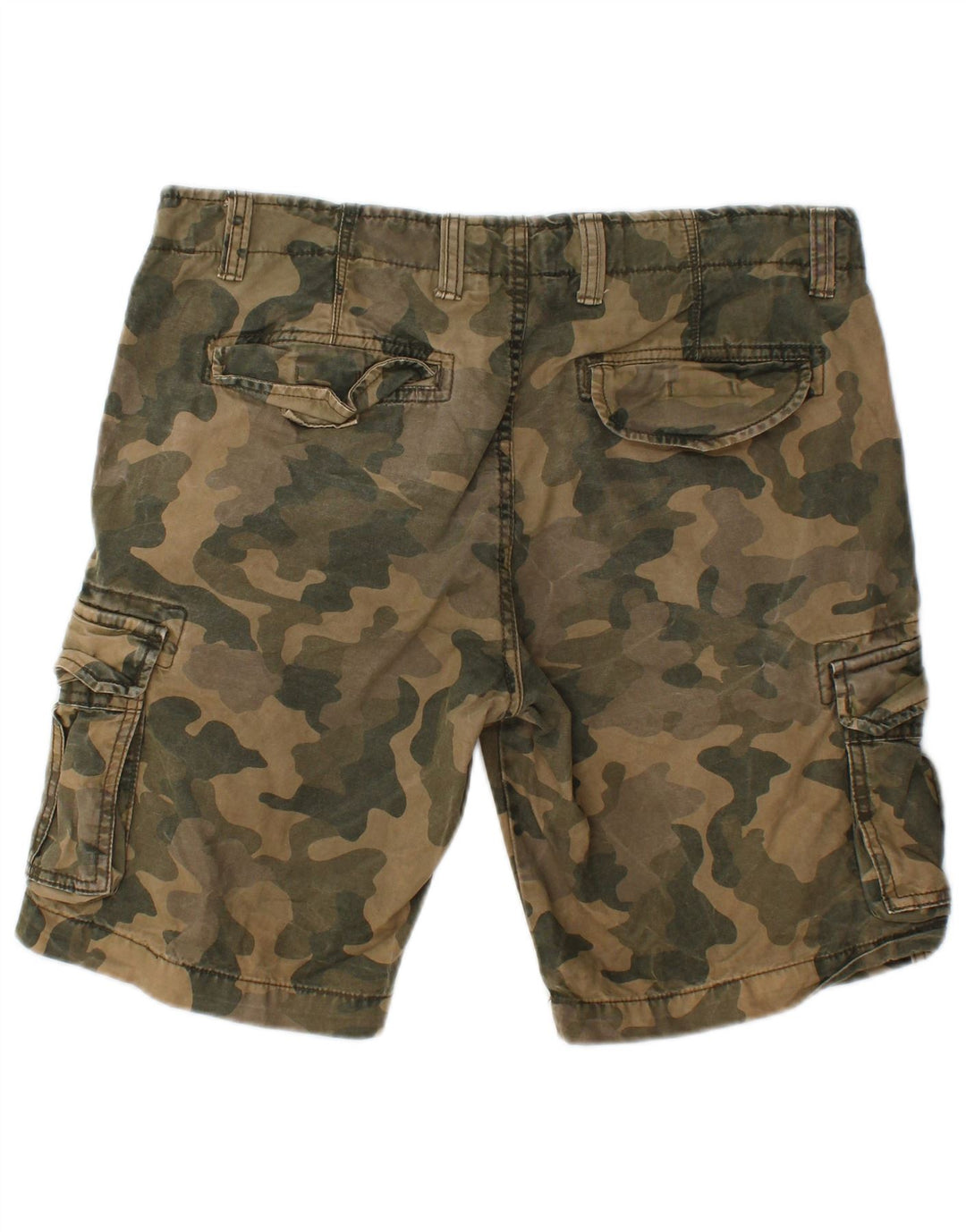 O'NEILL Mens Cargo Shorts W31 Medium Green Camouflage