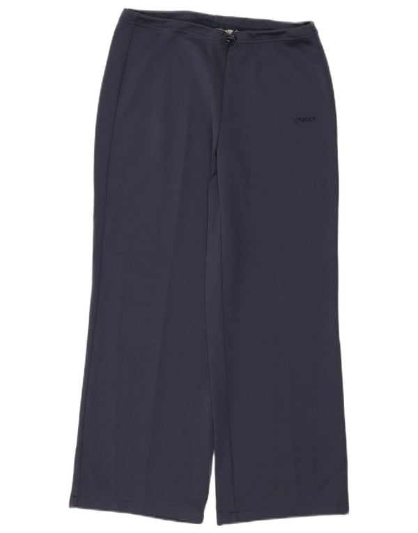 Asics Womens Tracksuit Trousers UK 12 Medium  Navy Blue