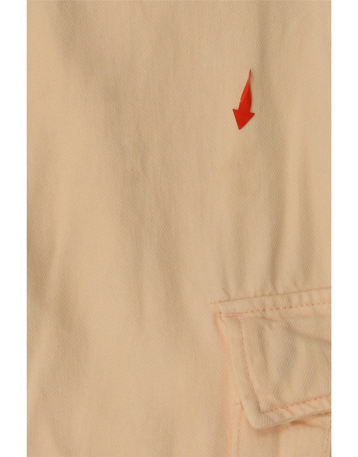 LEVI'S Womens High Waist Tapered Cargo Trousers W24 L28 Pink Cotton