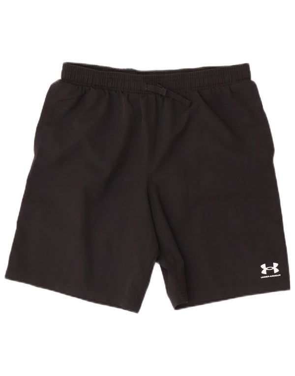 Under Armour Boys Graphic Sport Shorts 13-14 Years XL Black Sports