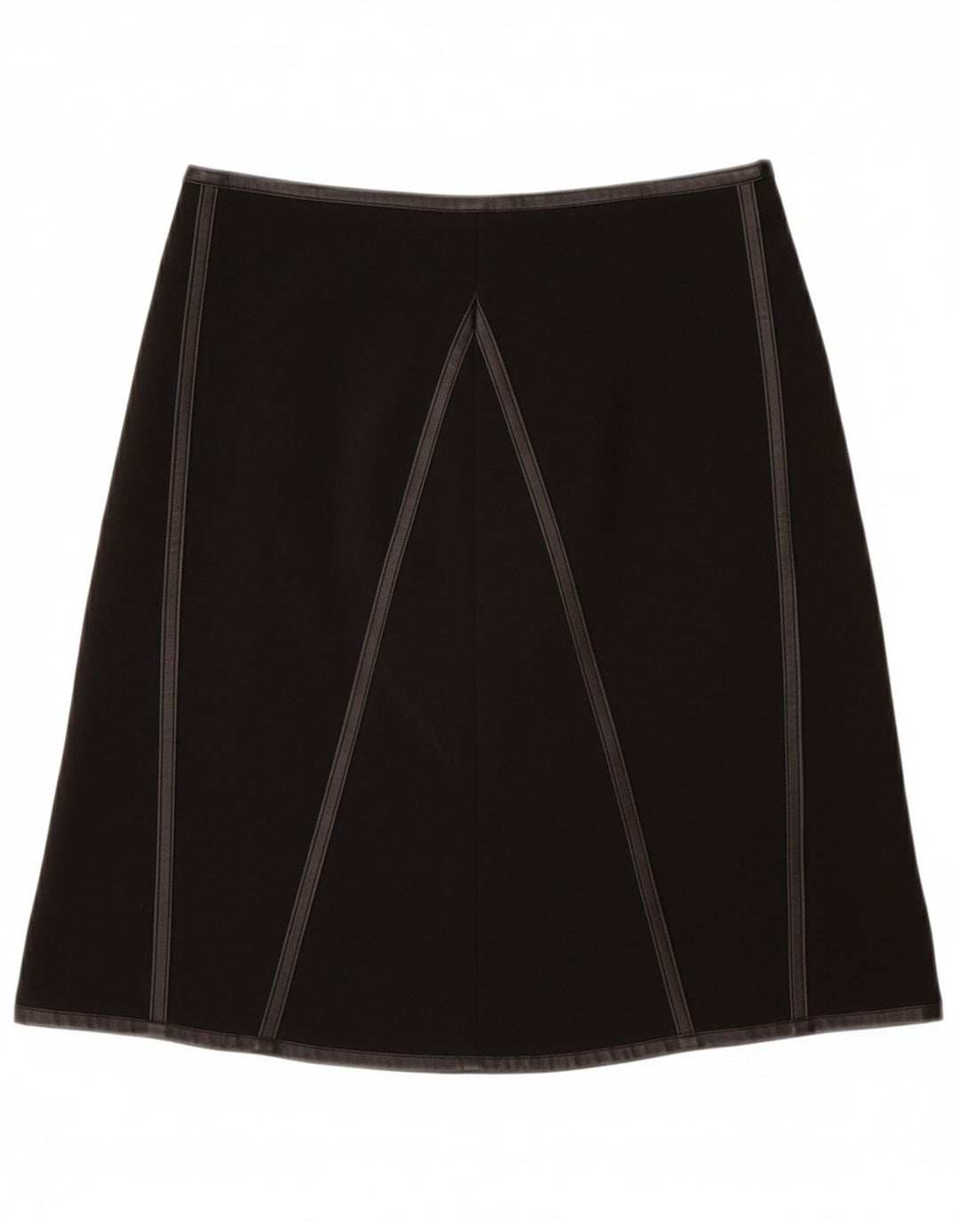 VINTAGE Womens A-Line Skirt W28 Medium  Black