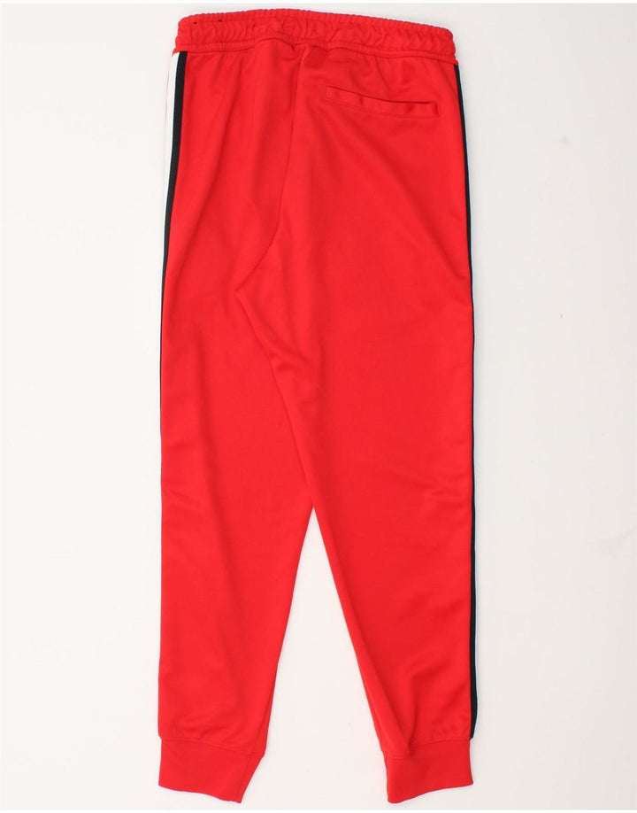 Nike Mens Tracksuit Trousers Joggers Small  Red Colourblock Polyester