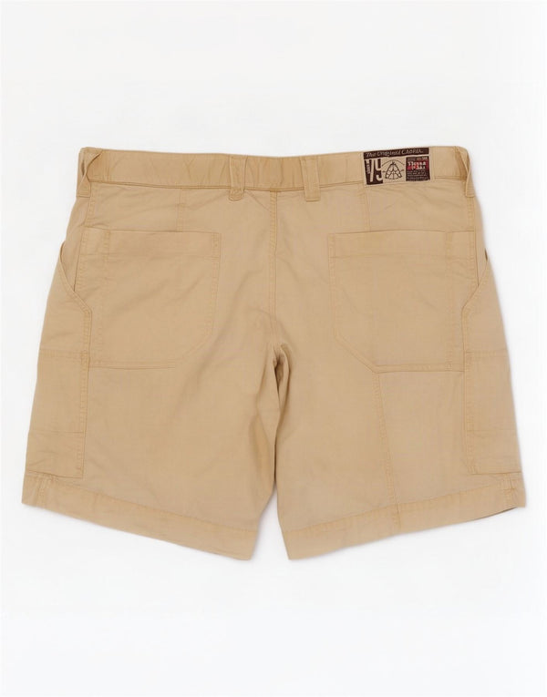 Think Pink Womens Cargo Shorts IT 48 XL W36 Beige