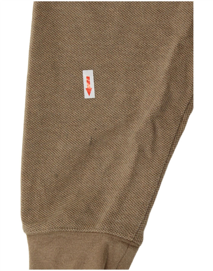 L.L.Bean Mens Top Long Sleeve XL Beige Cotton