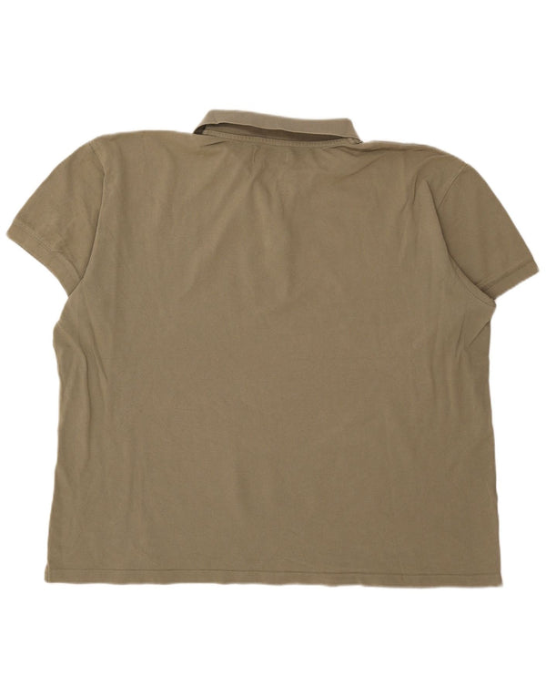Marlboro Classics Mens Polo Shirt 4XL Khaki