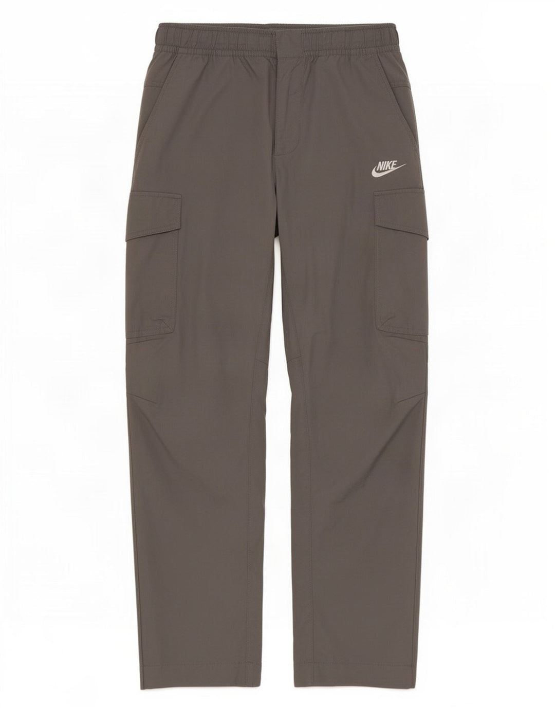 Nike Mens Straight Cargo Trousers Medium W30 L27 Grey Cotton