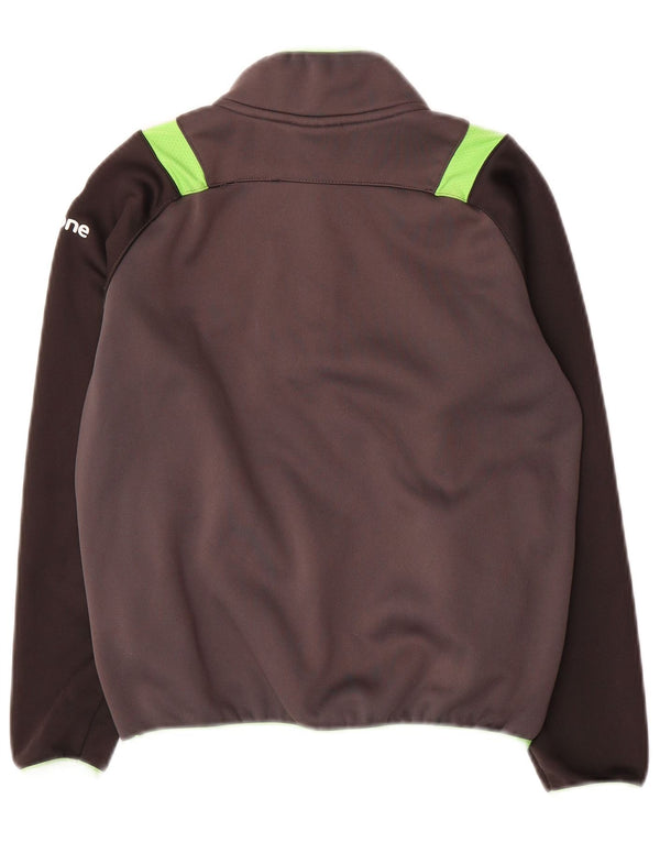 Canterbury Boys IRFU Graphic Sweatshirt Jumper 9-10 Years Grey Colourblock