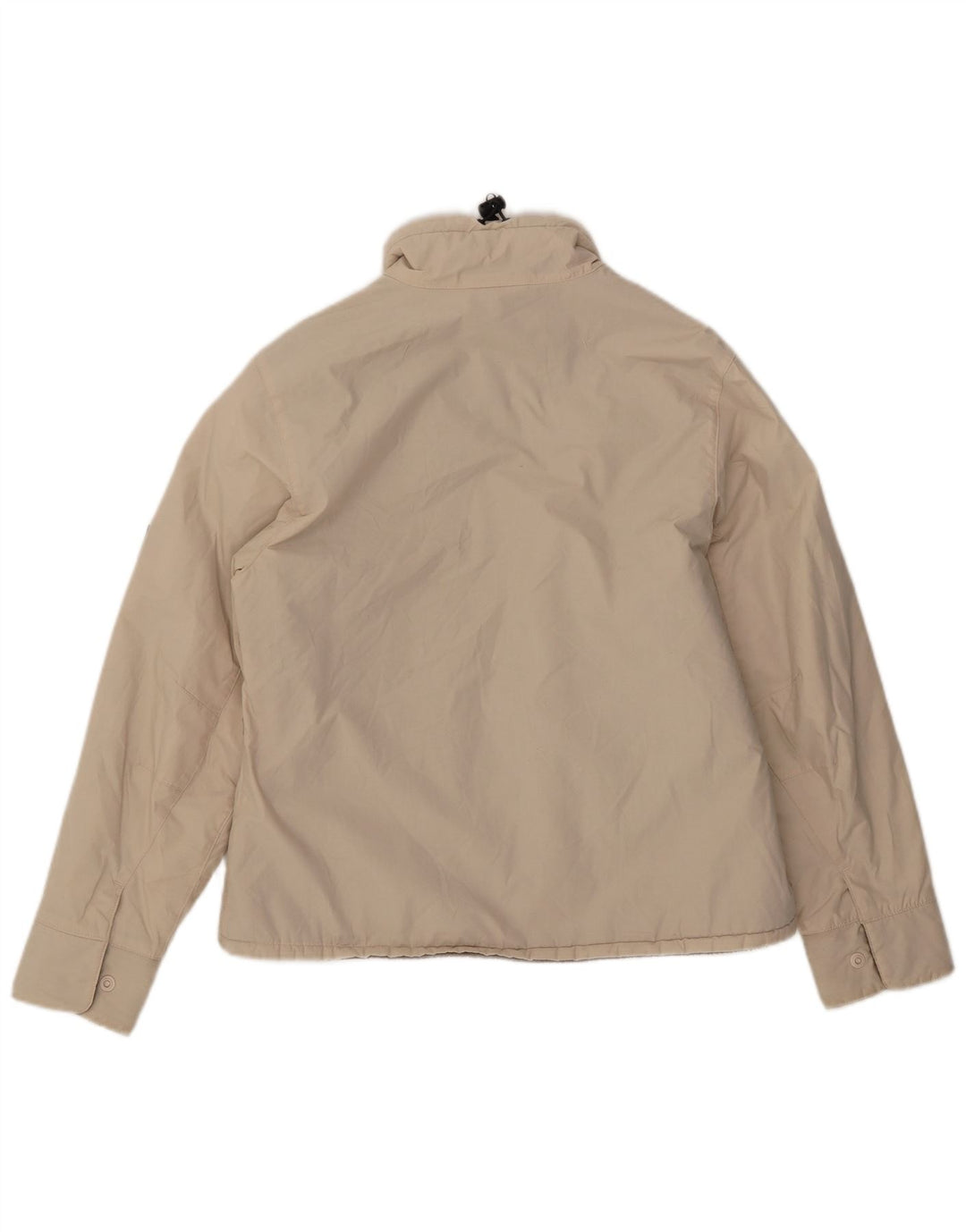 Jack Wolfskin Womens Sherpa Windbreaker Jacket UK 12/14 Medium Off White