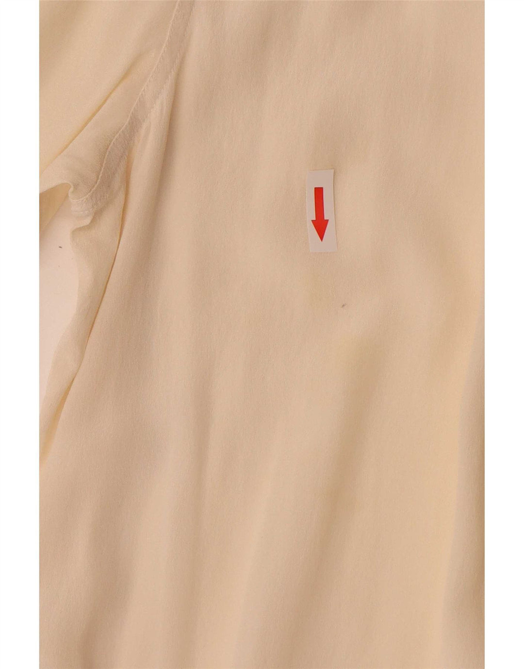 Vintage Womens Pullover Shirt IT 44 Medium Off White Colourblock
