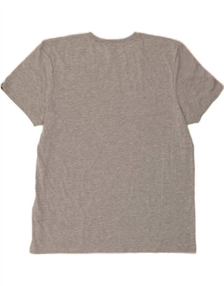 ALPHA INDUSTRIES Mens T-Shirt Top 2XL Grey Cotton Vintage Alpha Industries and Second-Hand Alpha Industries from Messina Hembry 