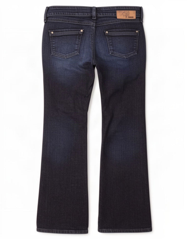 Diesel Womens Ronhar Bootcut Jeans W29 L30 Navy Blue Cotton