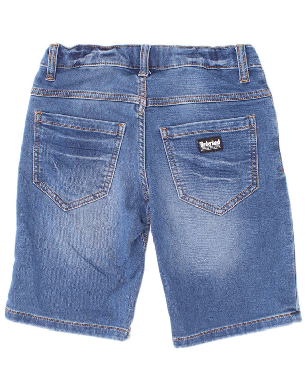 Timberland Boys Regular Fit Denim Shorts 9-10 Years W26 Blue Cotton