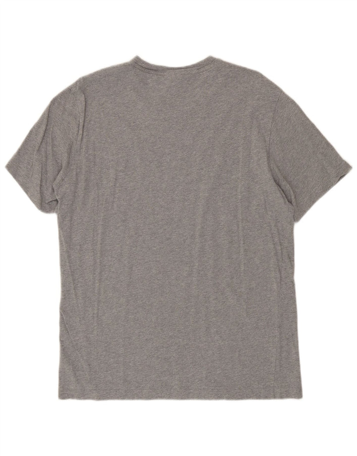 Champion Mens Graphic T-Shirt Top XL Grey