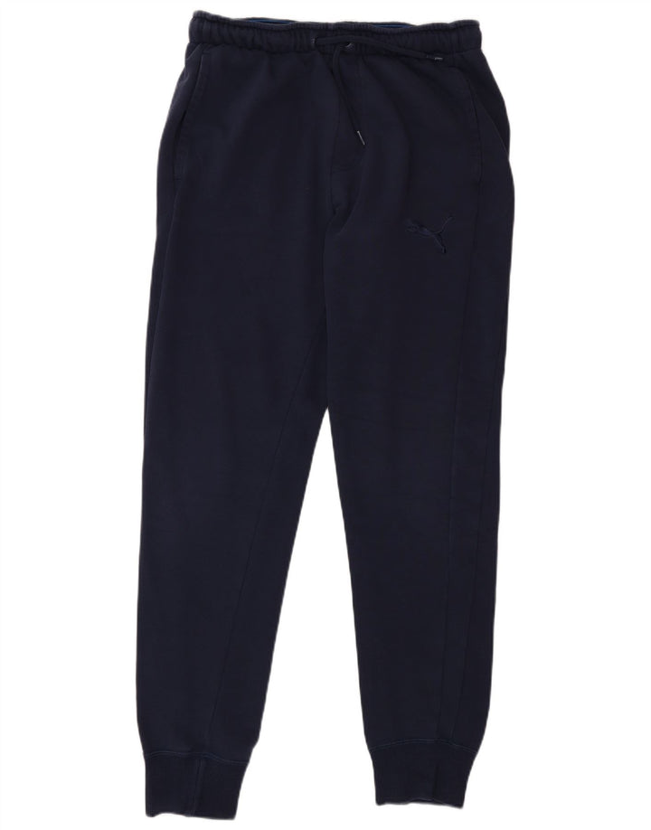Puma Mens Tracksuit Trousers Joggers Small  Navy Blue