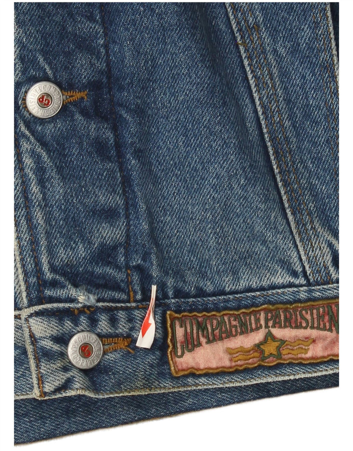 Compagnie Mens Denim Jacket UK 40 Large Blue