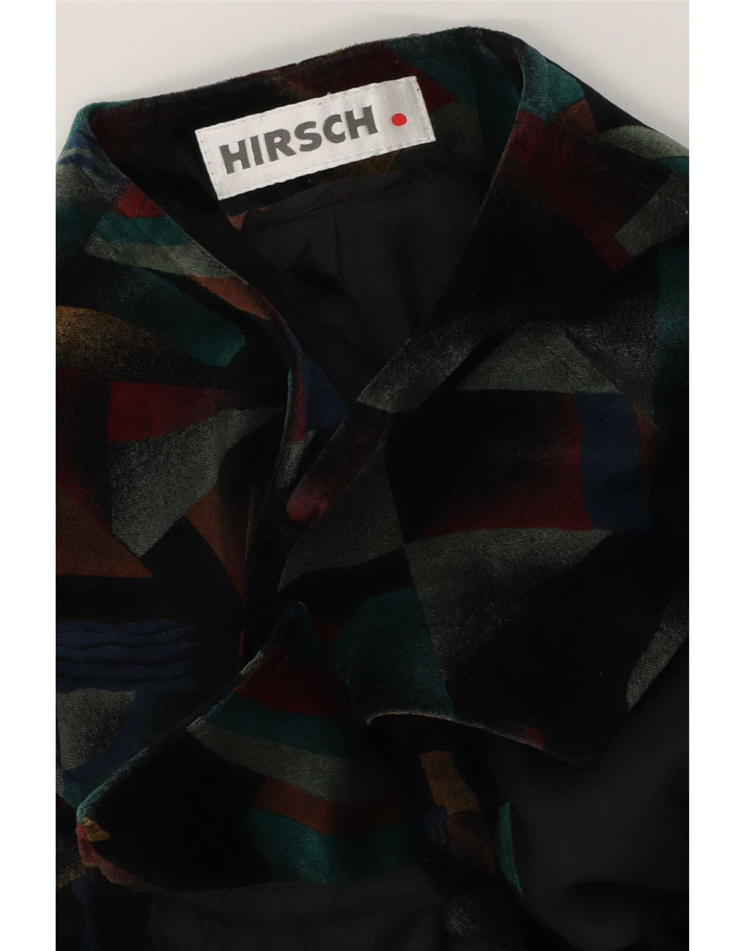 Hirsch Womens 5 Button Bolero Jacket UK 12 Medium Multicoloured Geometric