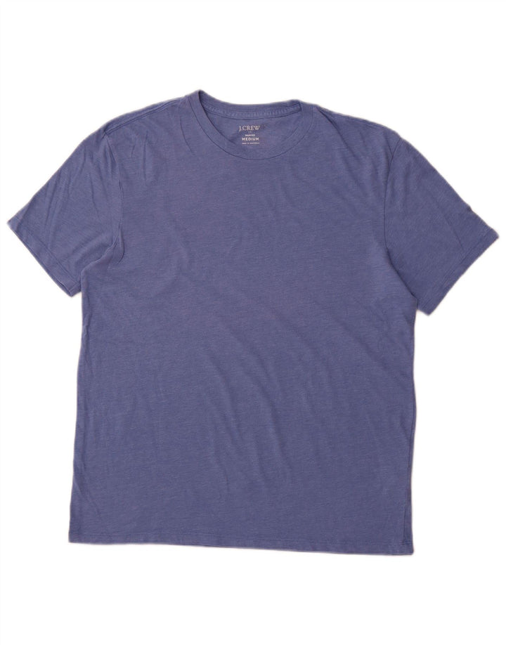 J. CREW Mens T-Shirt Top Medium Blue Cotton