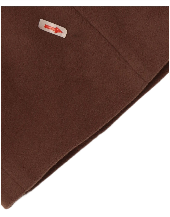 Eastex Womens Pea Coat UK 18 XL Brown Wool