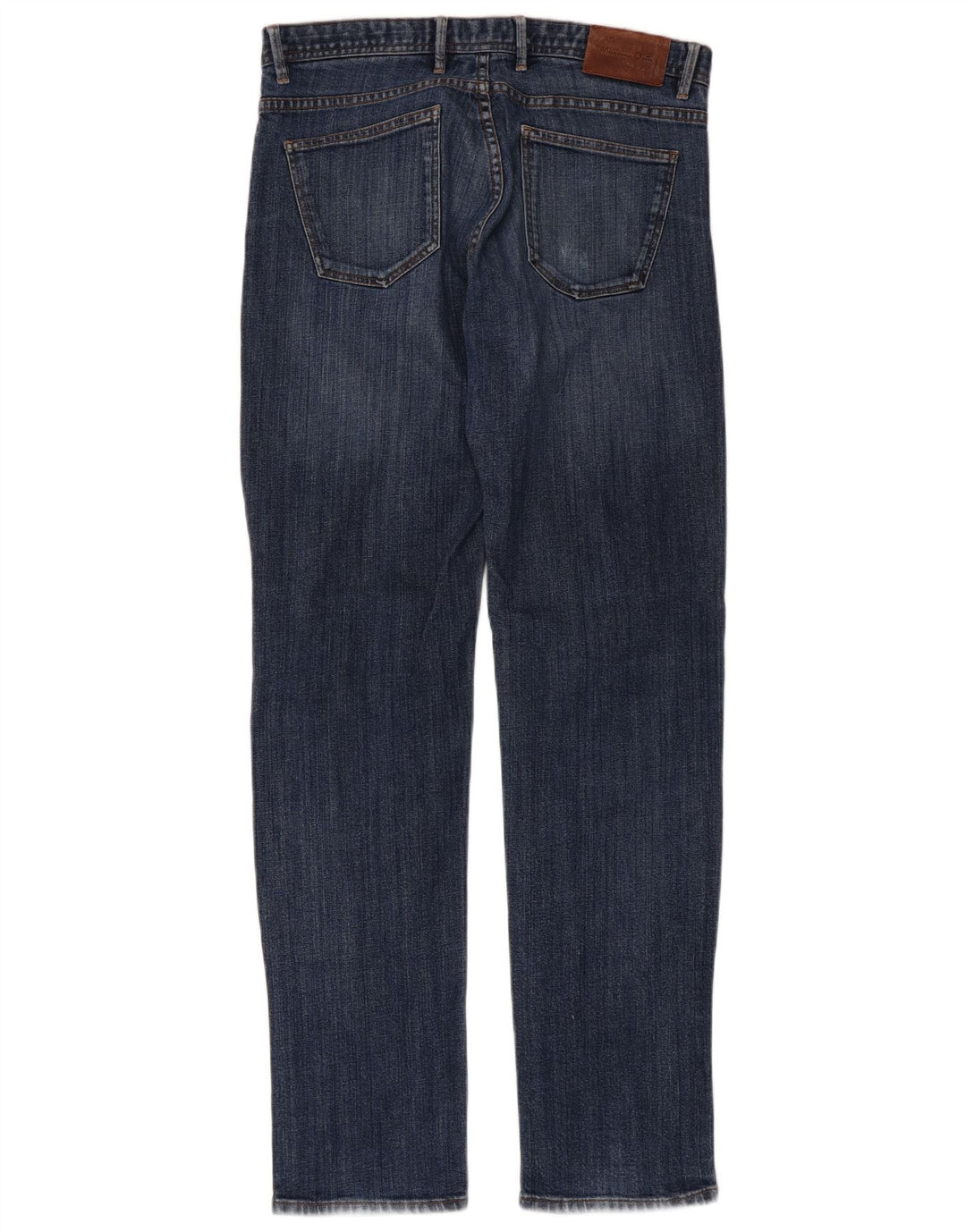 Massimo Dutti Mens Slim Jeans EU 42 Large W32 L32 Blue