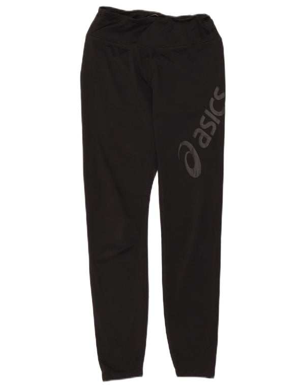 Asics Womens Graphic Leggings UK  6 XS  Black