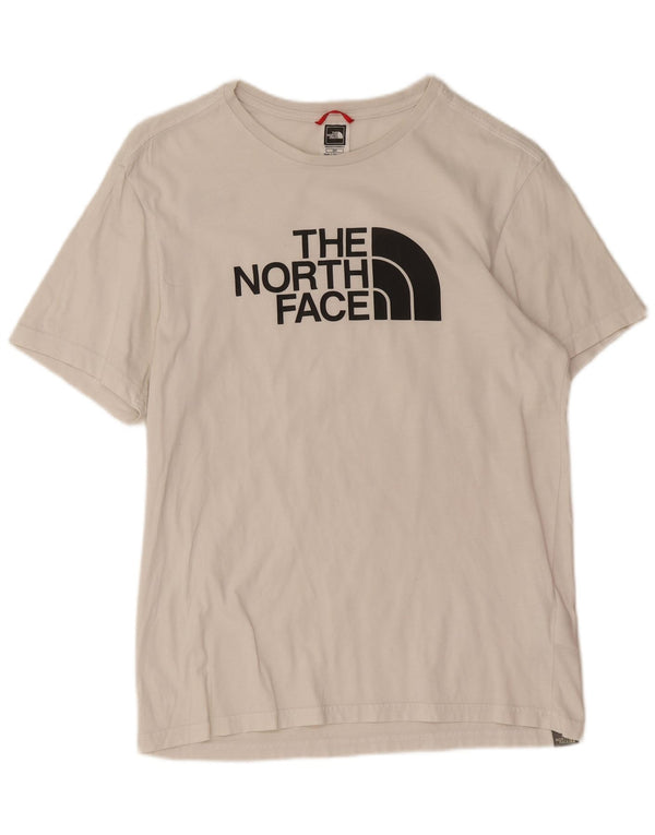 The North Face Mens Graphic T-Shirt Top Small White Cotton