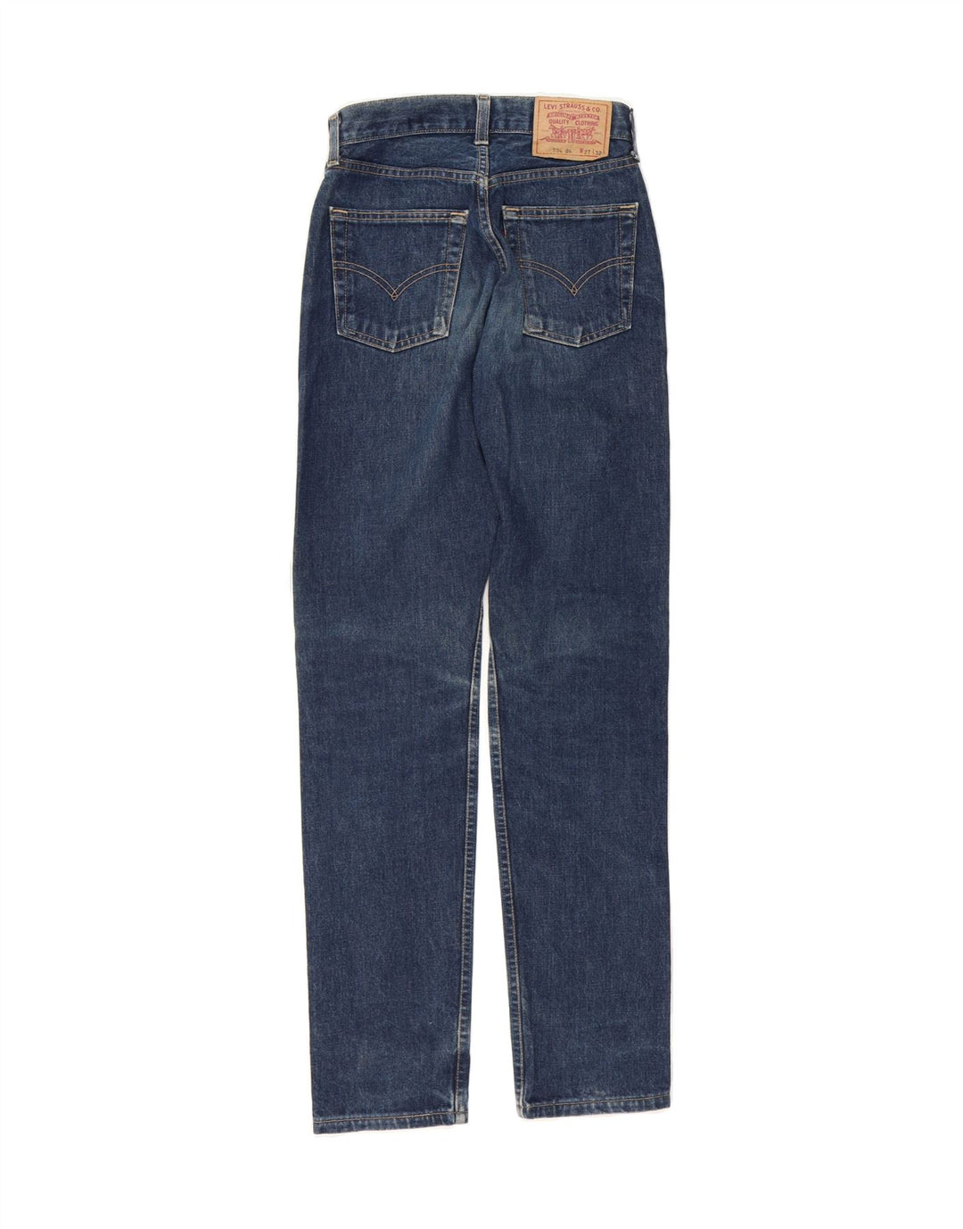 LEVI'S Womens 534 Slim Jeans W27 L32  Blue Vintage Levi's and Second-Hand Levi's from Messina Hembry 