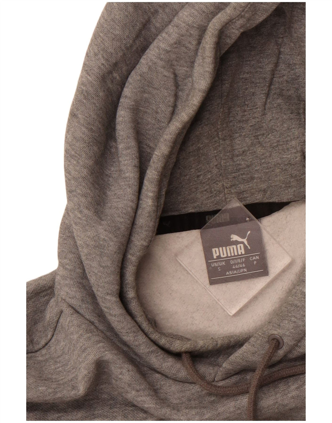 Puma Mens Graphic Hoodie Jumper Small Grey