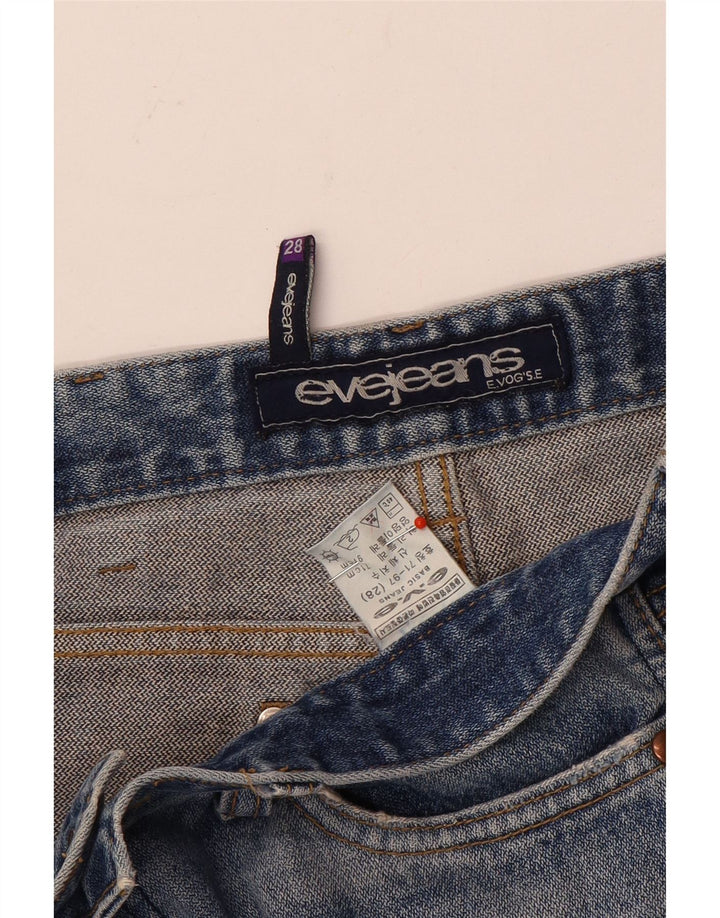 Vintage Womens Straight Jeans W28 L27 Blue