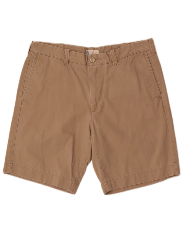 J. Crew Mens Chino Shorts W34 Large Beige Cotton