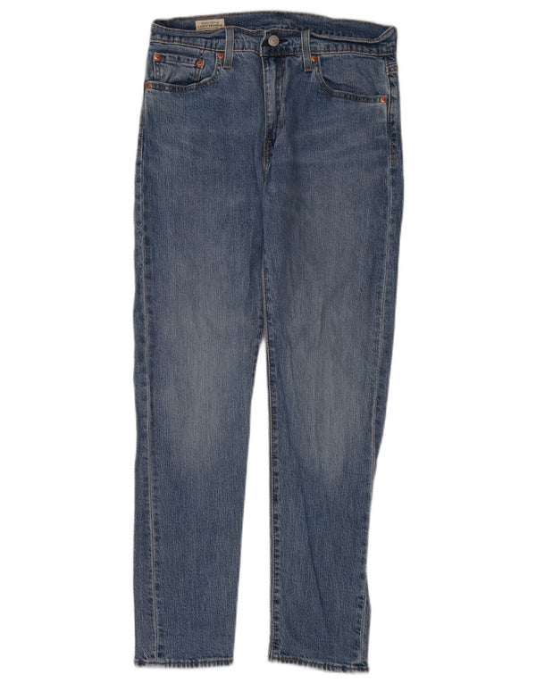 Levi's Womens 512 Slim Tapered Jeans W30 L30 Blue Cotton