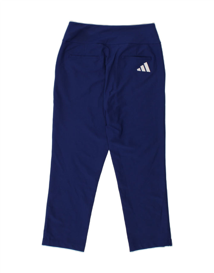ADIDAS Womens Tracksuit Trousers UK 12/14 Medium Blue Vintage Adidas and Second-Hand Adidas from Messina Hembry 