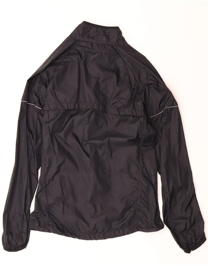 NIKE Mens Rain Jacket UK 36 Small Black Nylon Vintage Nike and Second-Hand Nike from Messina Hembry 