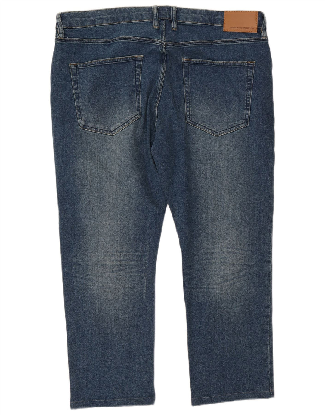 French Connection Mens Slim Jeans W38 L25 Blue Cotton