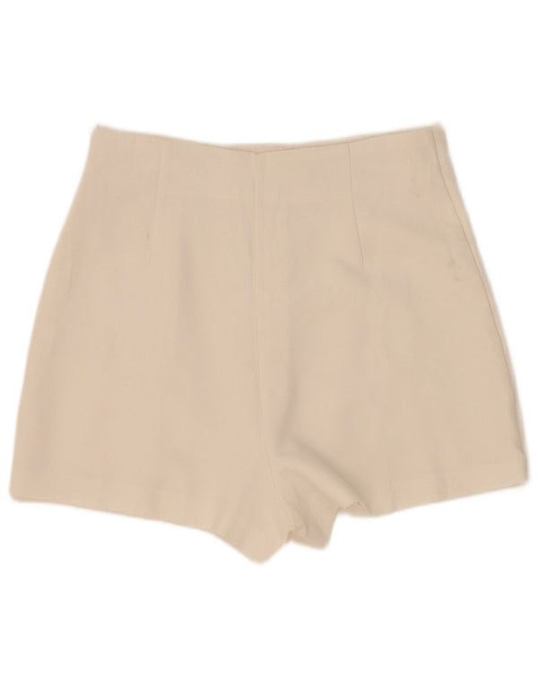 Zara Womens Skort Hot Pants Medium W28 White