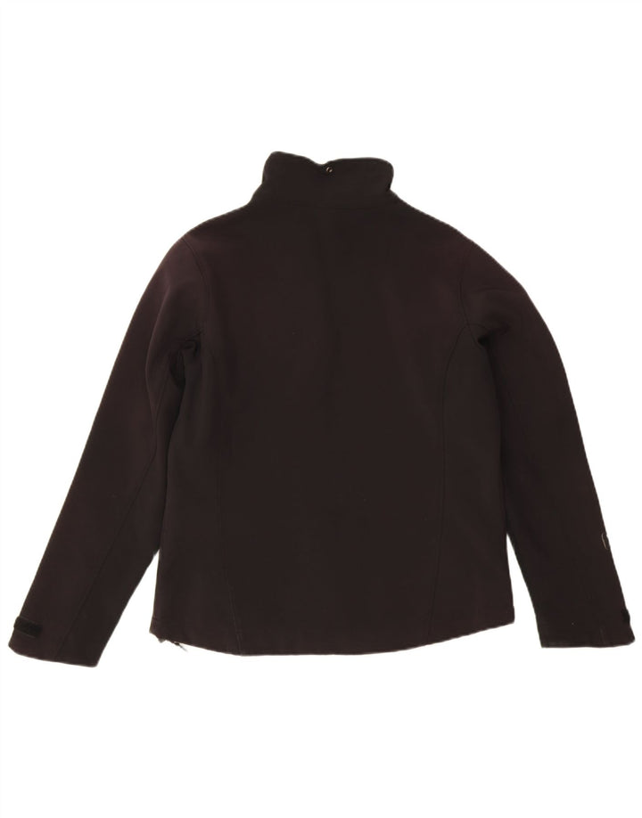 Brugi Womens Windbreaker Jacket UK 10 Small Black Polyamide
