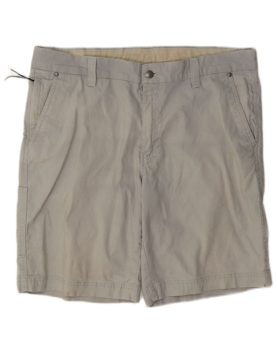 Columbia Mens Regular Fit Cargo Shorts W36 Large Blue Cotton