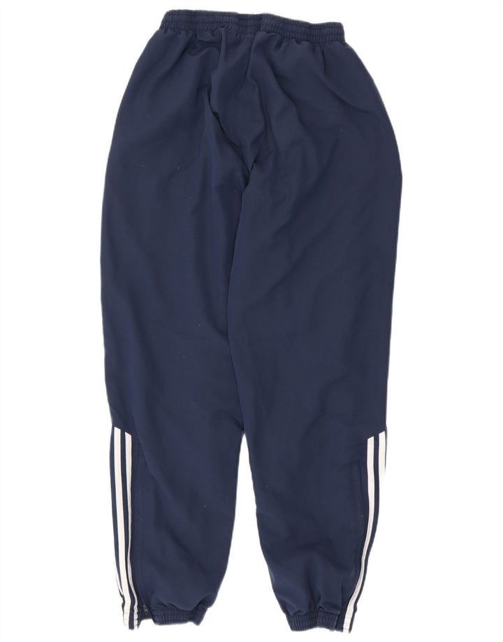 ADIDAS Mens Tracksuit Trousers Joggers Medium  Navy Blue Polyester