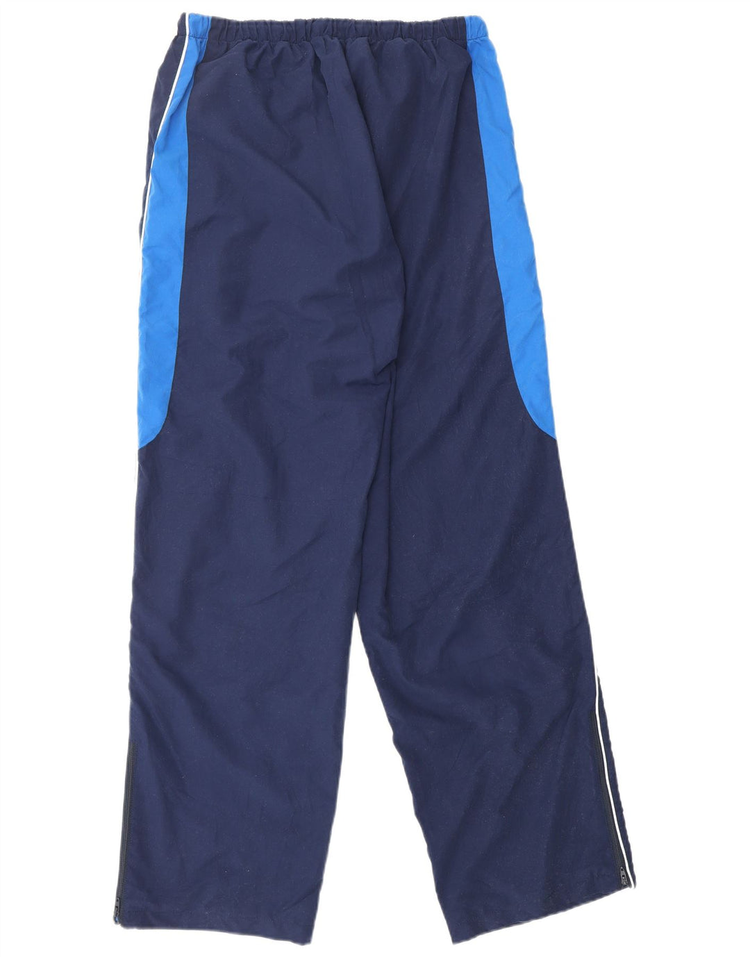 ERREA Mens Tracksuit Trousers Large Navy Blue Colourblock Polyester