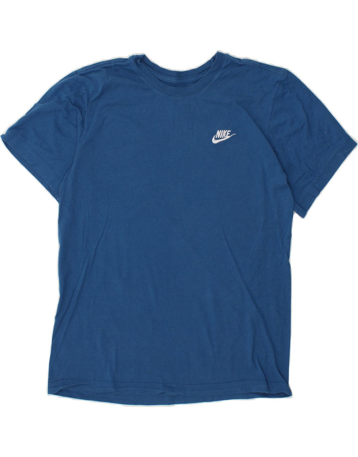 NIKE Mens T-Shirt Top Small Blue Vintage Nike and Second-Hand Nike from Messina Hembry 