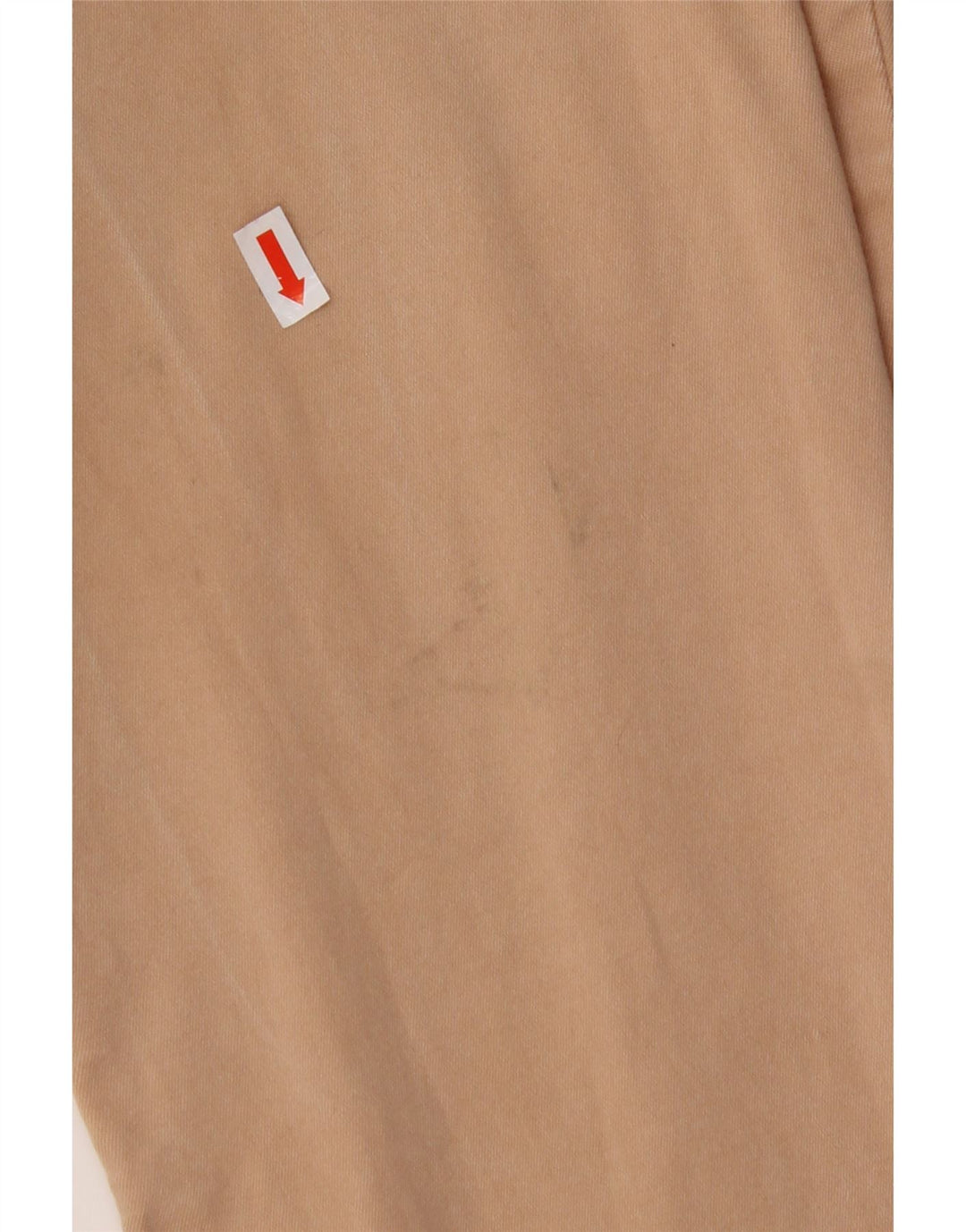 TRUSSARDI Womens Slim Casual Trousers IT 46 Large W32 L30 Beige Lyocell