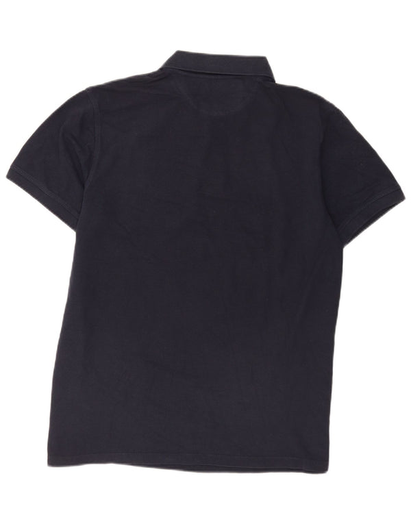 Timberland Mens Polo Shirt Large Navy Blue Cotton