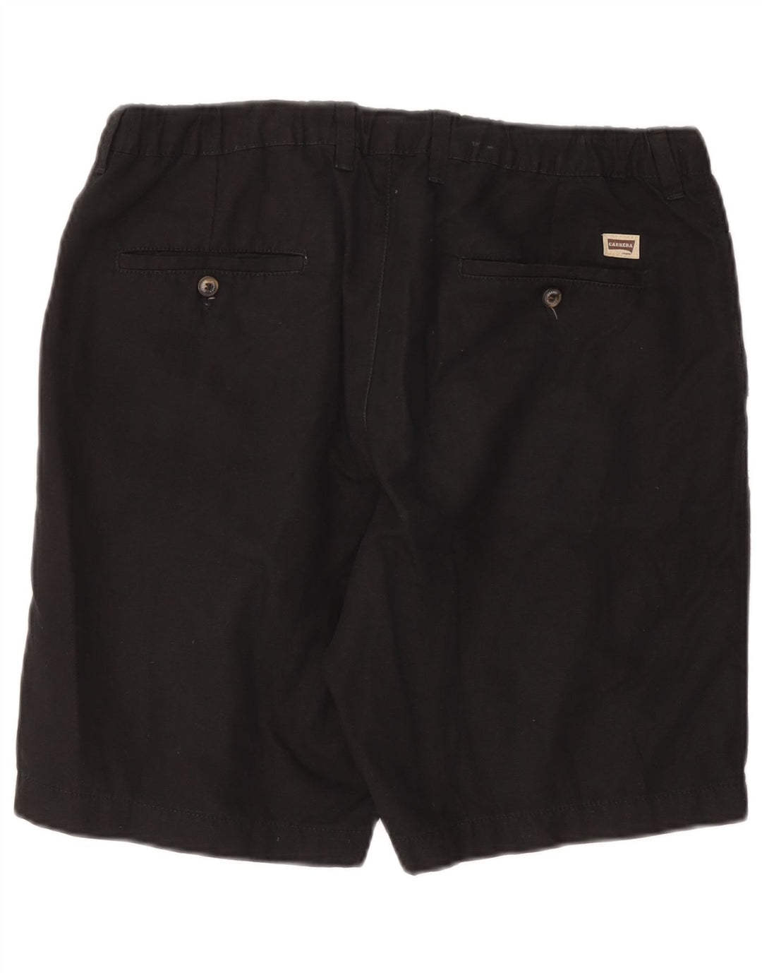 CARRERA Mens VERONA Chino Shorts Large W36  Black Cotton