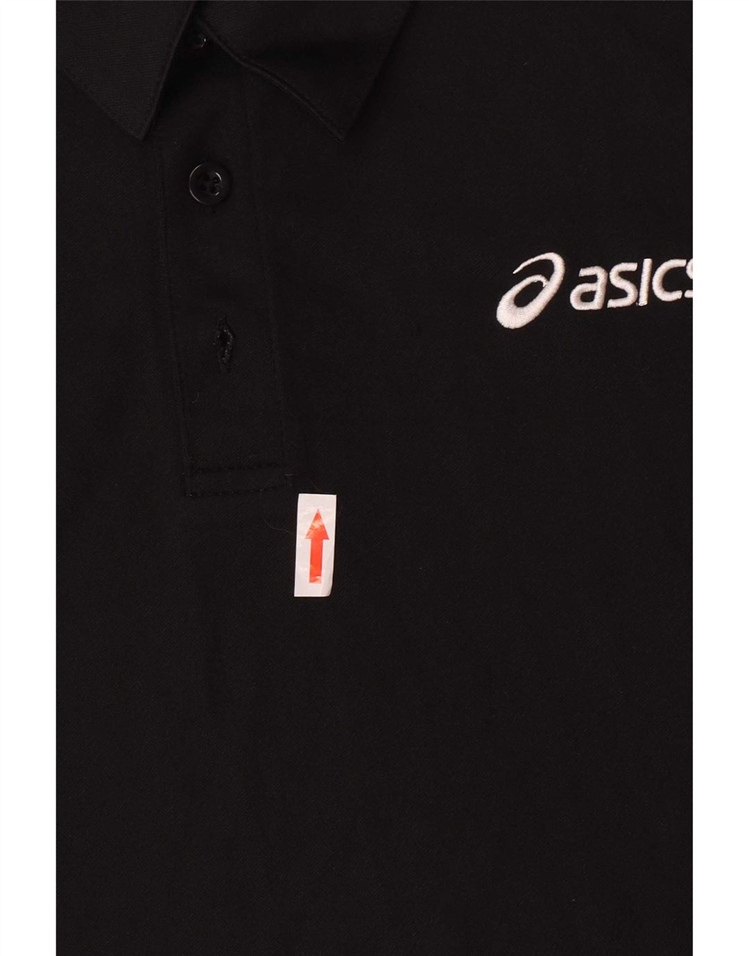 Asics Boys Polo Shirt 13-14 Years Black Polyester