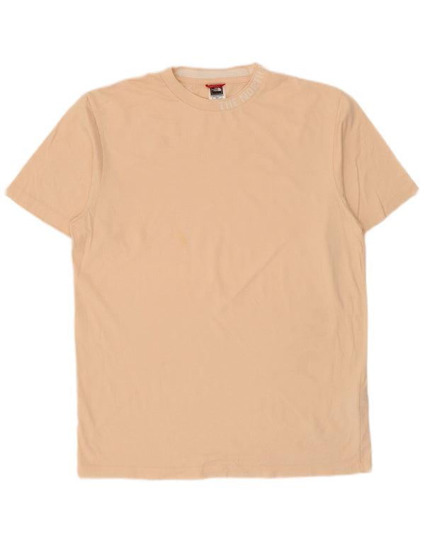 The North Face Womens Oversized T-Shirt Top UK 10 Small Pink Cotton