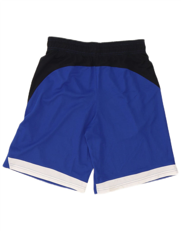 Under Armour Mens Sport Shorts Small Blue Colourblock Polyester